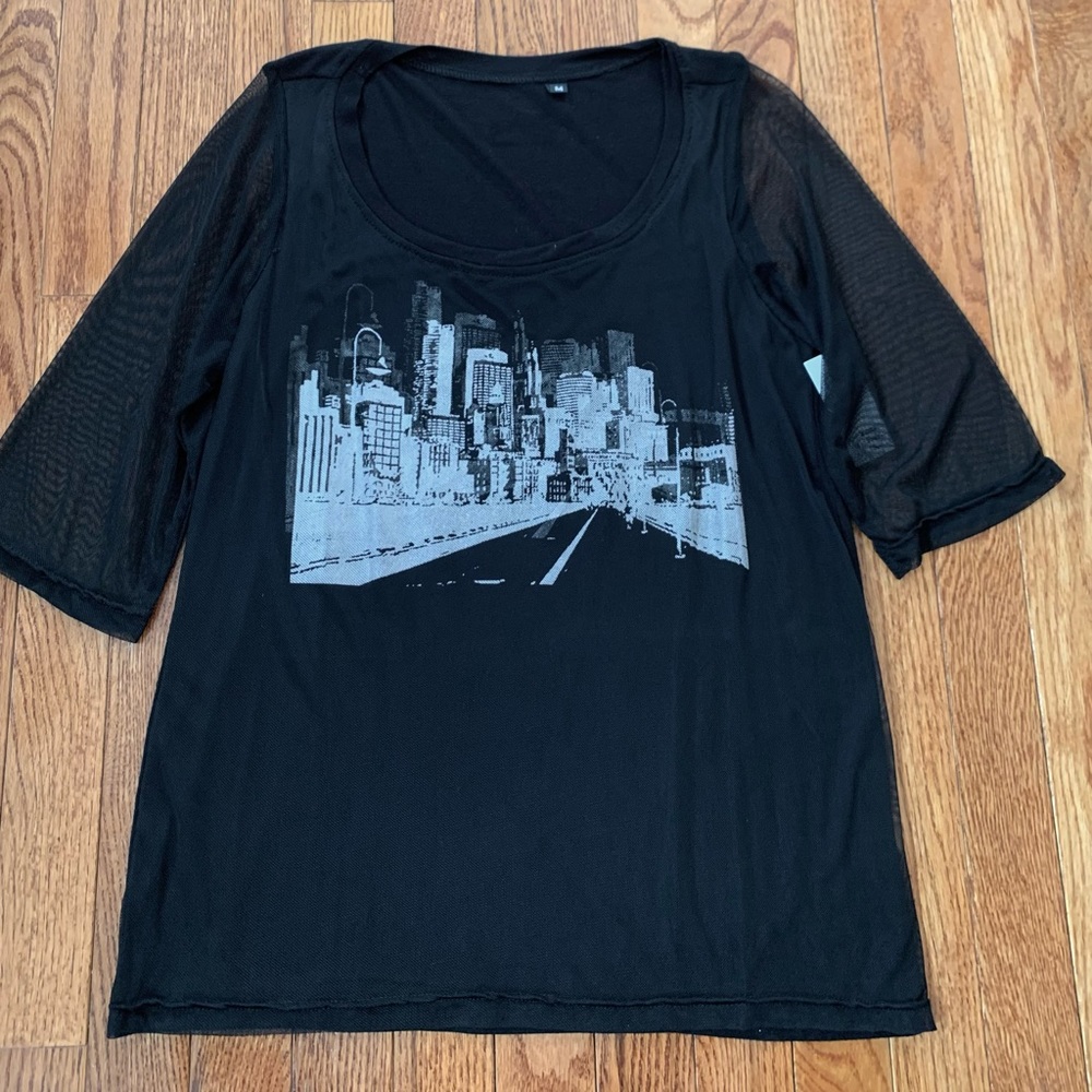 Black NYC 3D hologram!